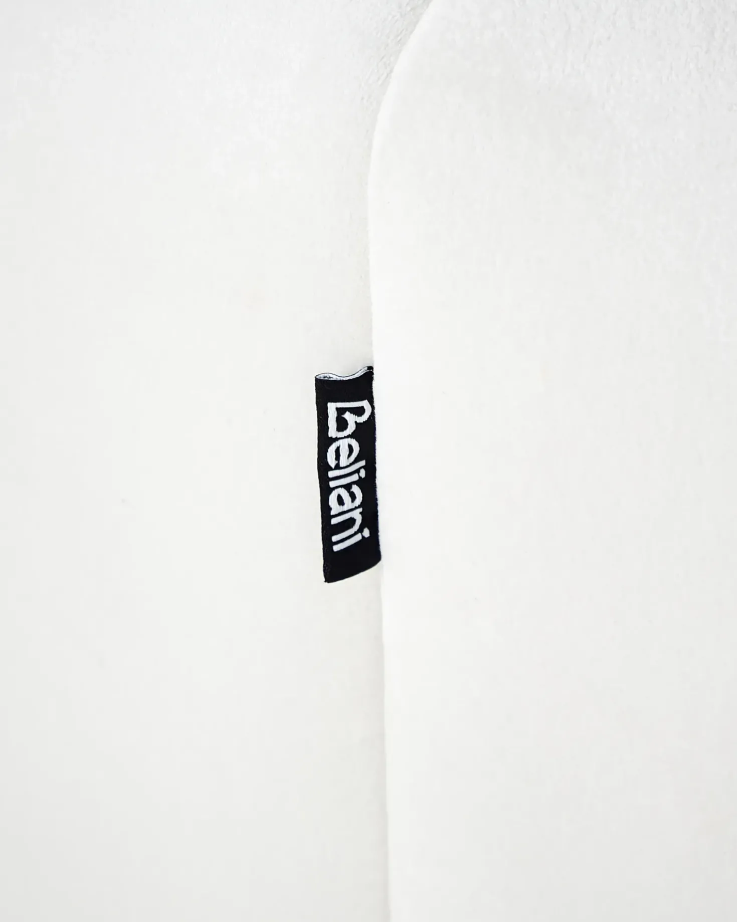 Poltrona MALUNG Velluto Bianco sporco