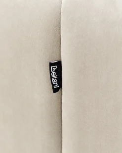 Poltrona MALUNG Velluto Beige