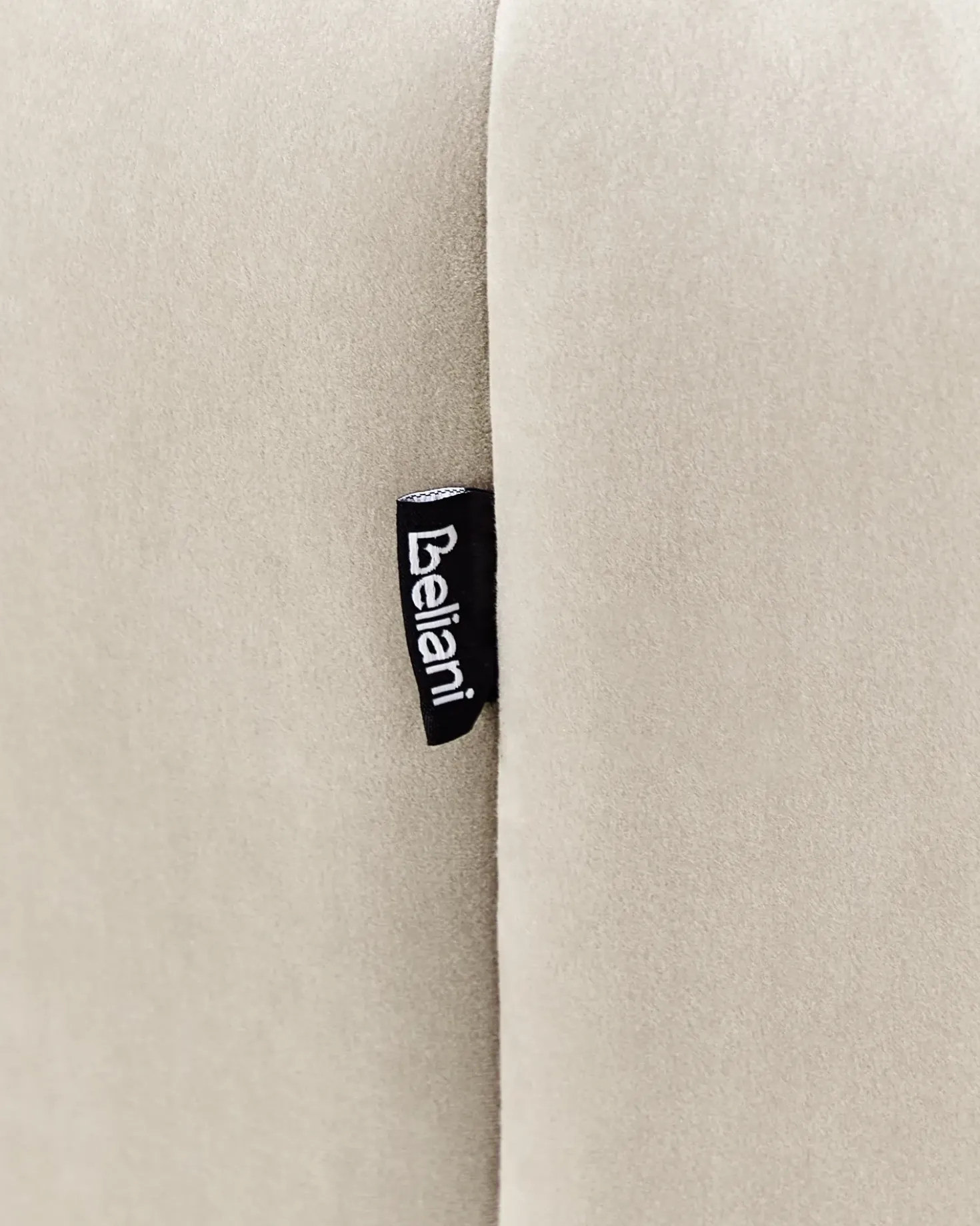 Poltrona MALUNG Velluto Beige