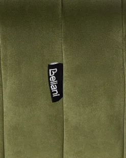 Poltrona MALUNG Velluto Verde scuro