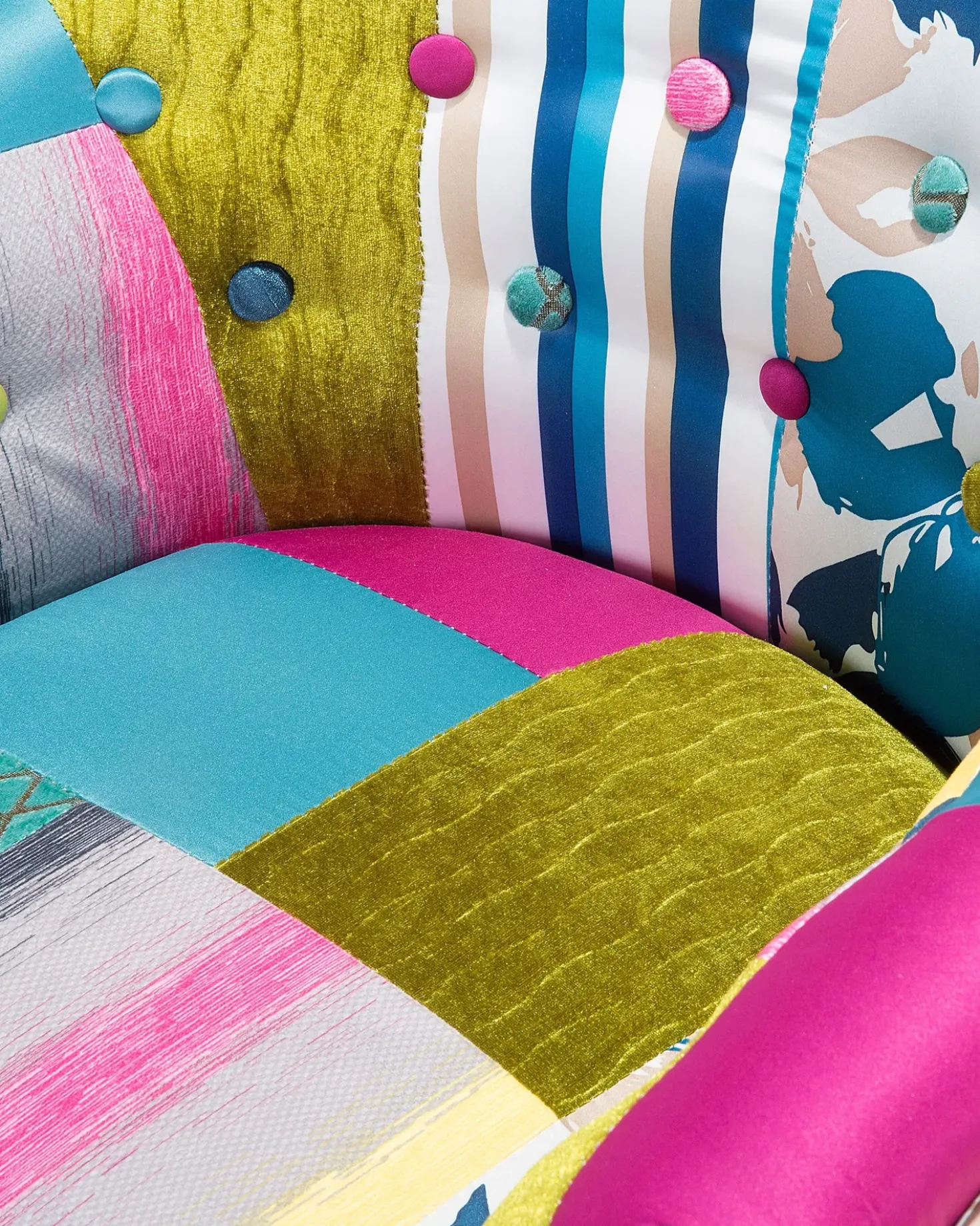 Poltrona MANDAL Tessuto Multicolore