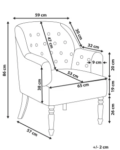 Poltrona MANDAL Tessuto Multicolore