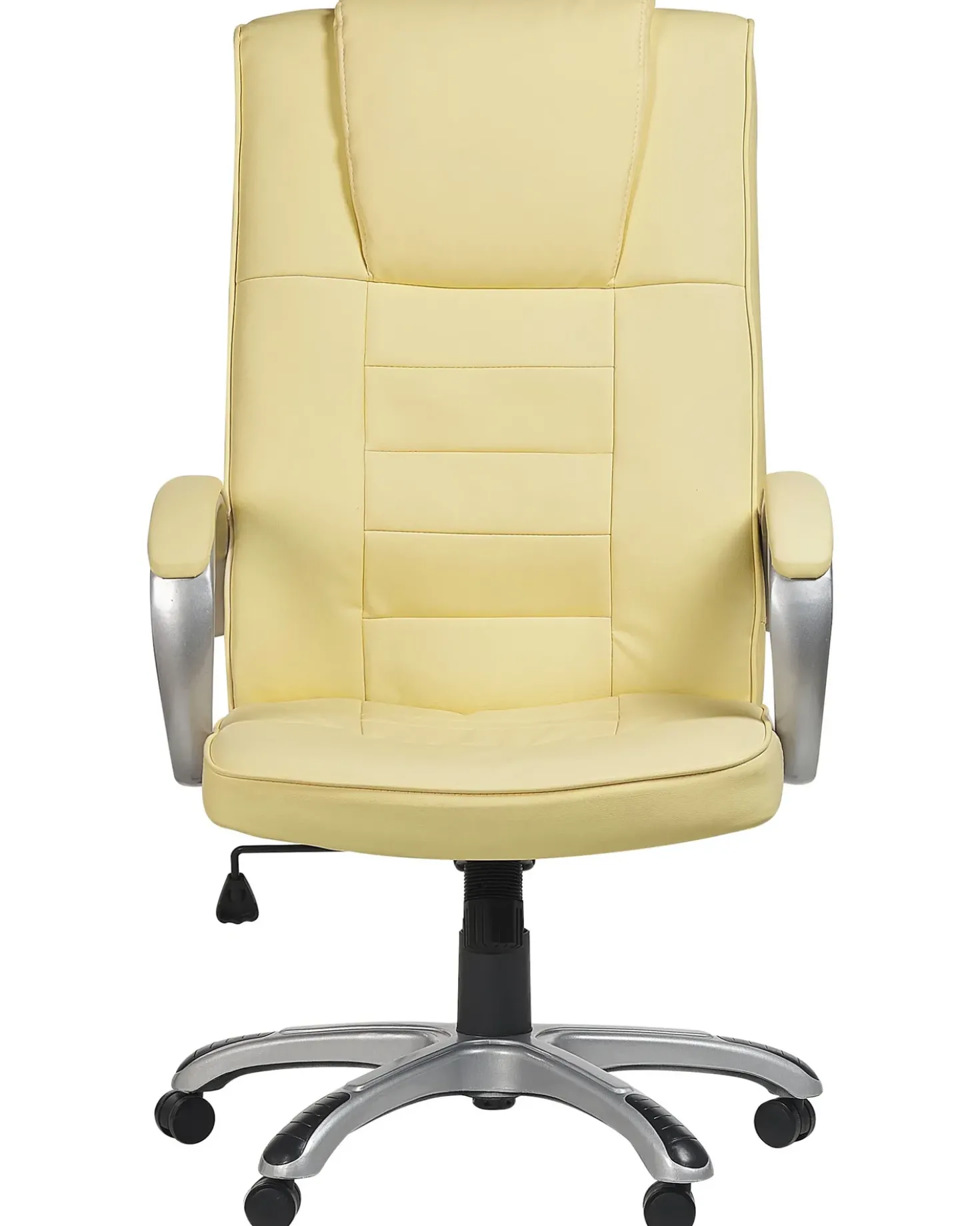 Poltrona massaggiante Con riscaldatore GRANDEUR Pelle sintetica Beige
