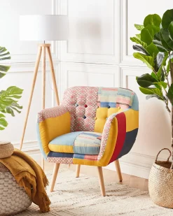 Poltrona MELBY Tessuto Multicolore