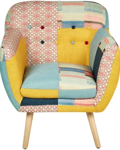 Poltrona MELBY Tessuto Multicolore