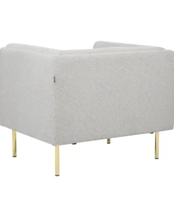 Poltrona MOEN Tessuto Grigio chiaro