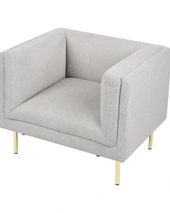 Poltrona MOEN Tessuto Grigio chiaro