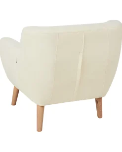Poltrona MOTALA Tessuto Beige chiaro