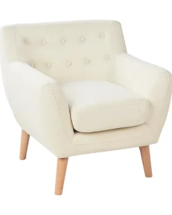 Poltrona MOTALA Tessuto Beige chiaro