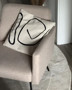 Poltrona NARKEN Tessuto Beige