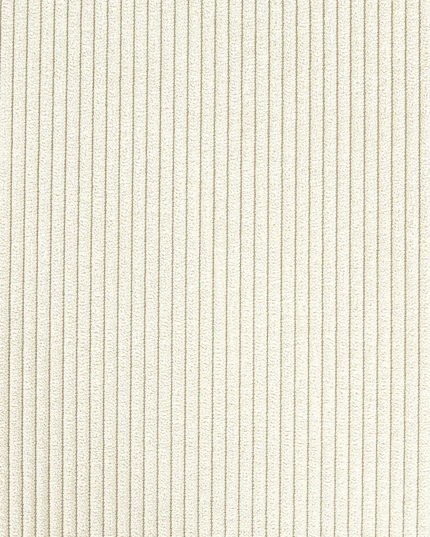 Poltrona NARKEN Velluto a coste Beige chiaro