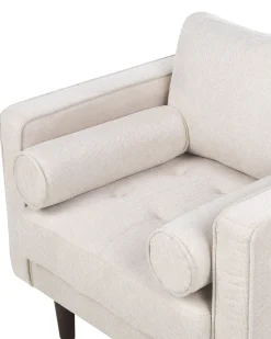 Poltrona NURMO Tessuto Beige chiaro