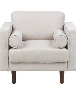 Poltrona NURMO Tessuto Beige chiaro