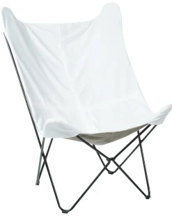 Poltrona NYBRO Velluto Bianco