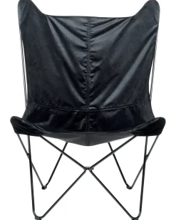 Poltrona NYBRO Velluto Nero
