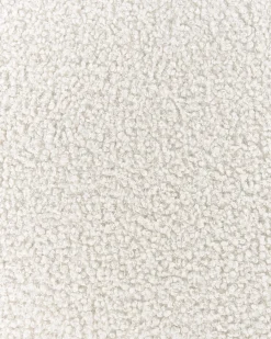 Poltrona ODNES Bouclé Bianco