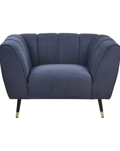 Poltrona ORSTA Tessuto Blu scuro