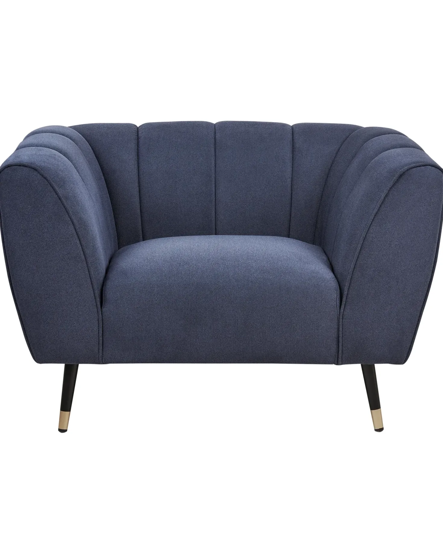 Poltrona ORSTA Tessuto Blu scuro