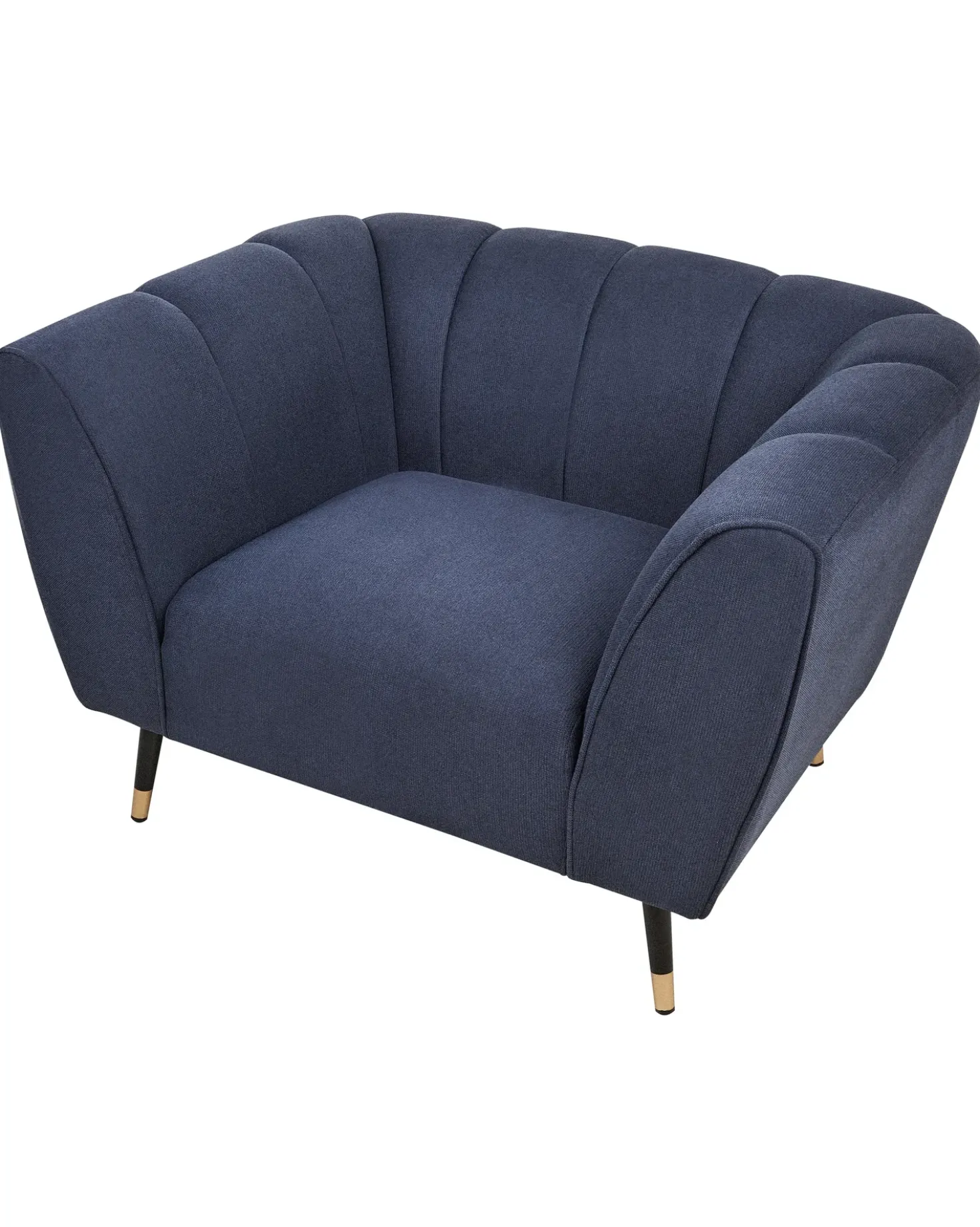 Poltrona ORSTA Tessuto Blu scuro