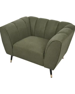 Poltrona ORSTA Tessuto Verde