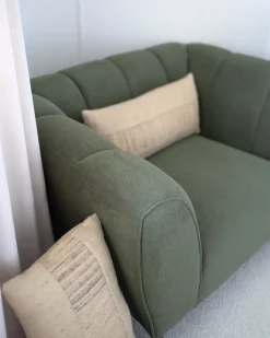 Poltrona ORSTA Tessuto Verde
