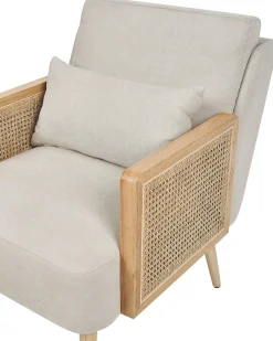 Poltrona ORUM Tessuto Beige chiaro