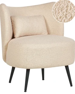 Poltrona OTSBY Bouclé Beige