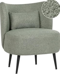 Poltrona OTSBY Bouclé Verde chiaro