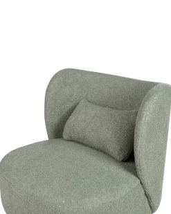 Poltrona OTSBY Bouclé Verde chiaro