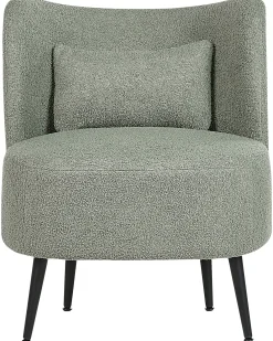 Poltrona OTSBY Bouclé Verde chiaro