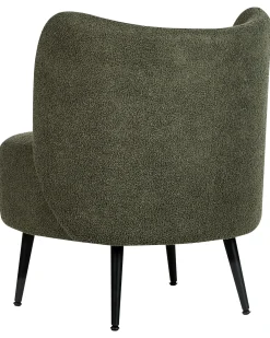 Poltrona OTSBY Bouclé Verde scuro