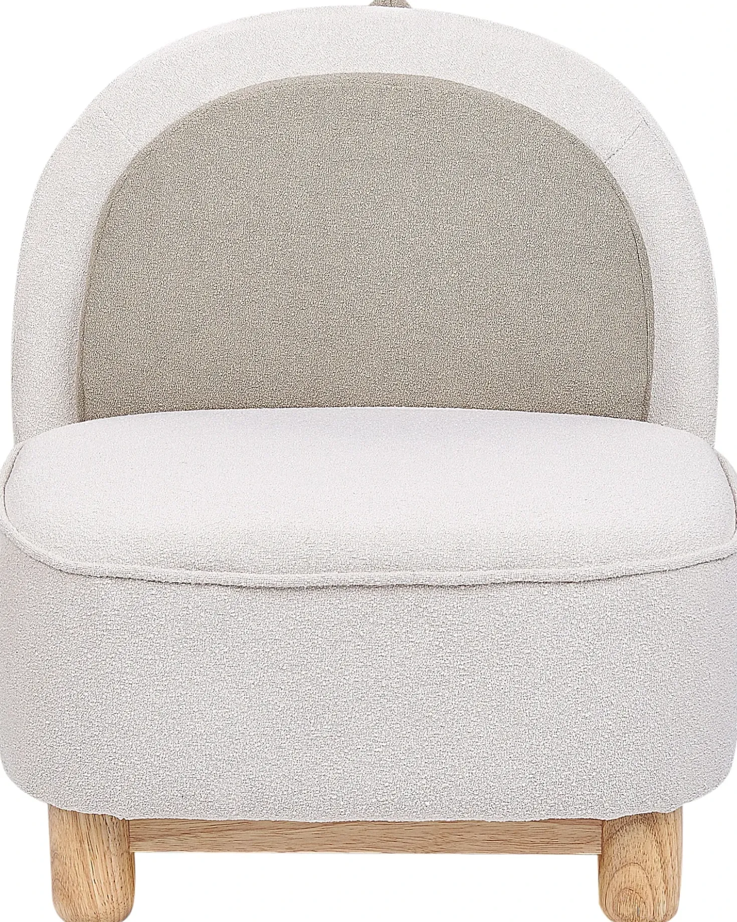 Poltrona per Bambini Dinosauro FABORG Tessuto Beige chiaro