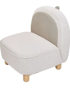 Poltrona per Bambini Dinosauro FABORG Tessuto Beige chiaro