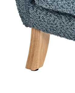 Poltrona per Bambini FARUM Bouclé Blu scuro