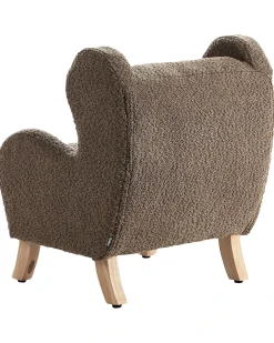 Poltrona per Bambini FARUM Bouclé Marrone
