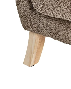 Poltrona per Bambini FARUM Bouclé Marrone