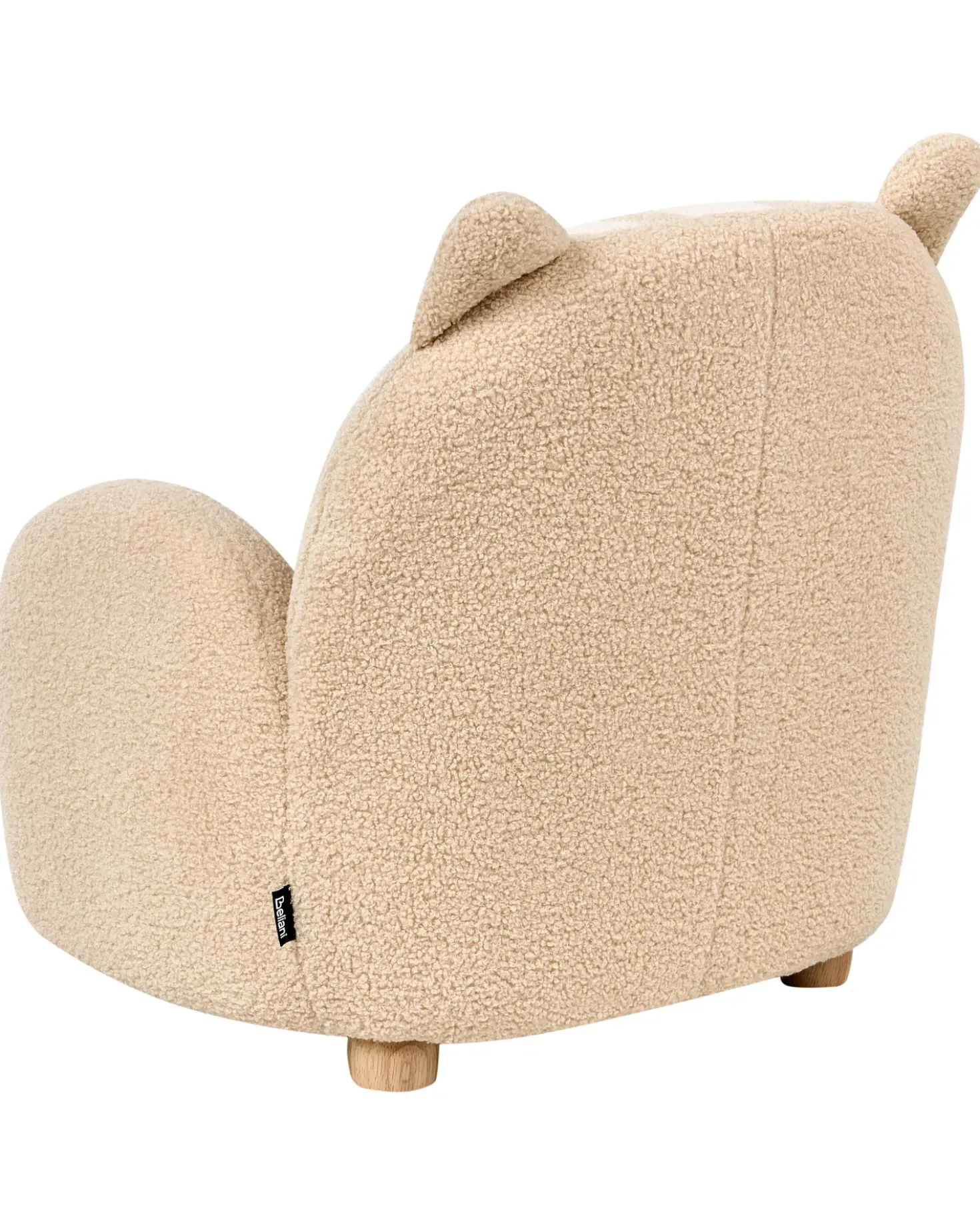 Poltrona per Bambini Gatto ZOAR Bouclé Beige