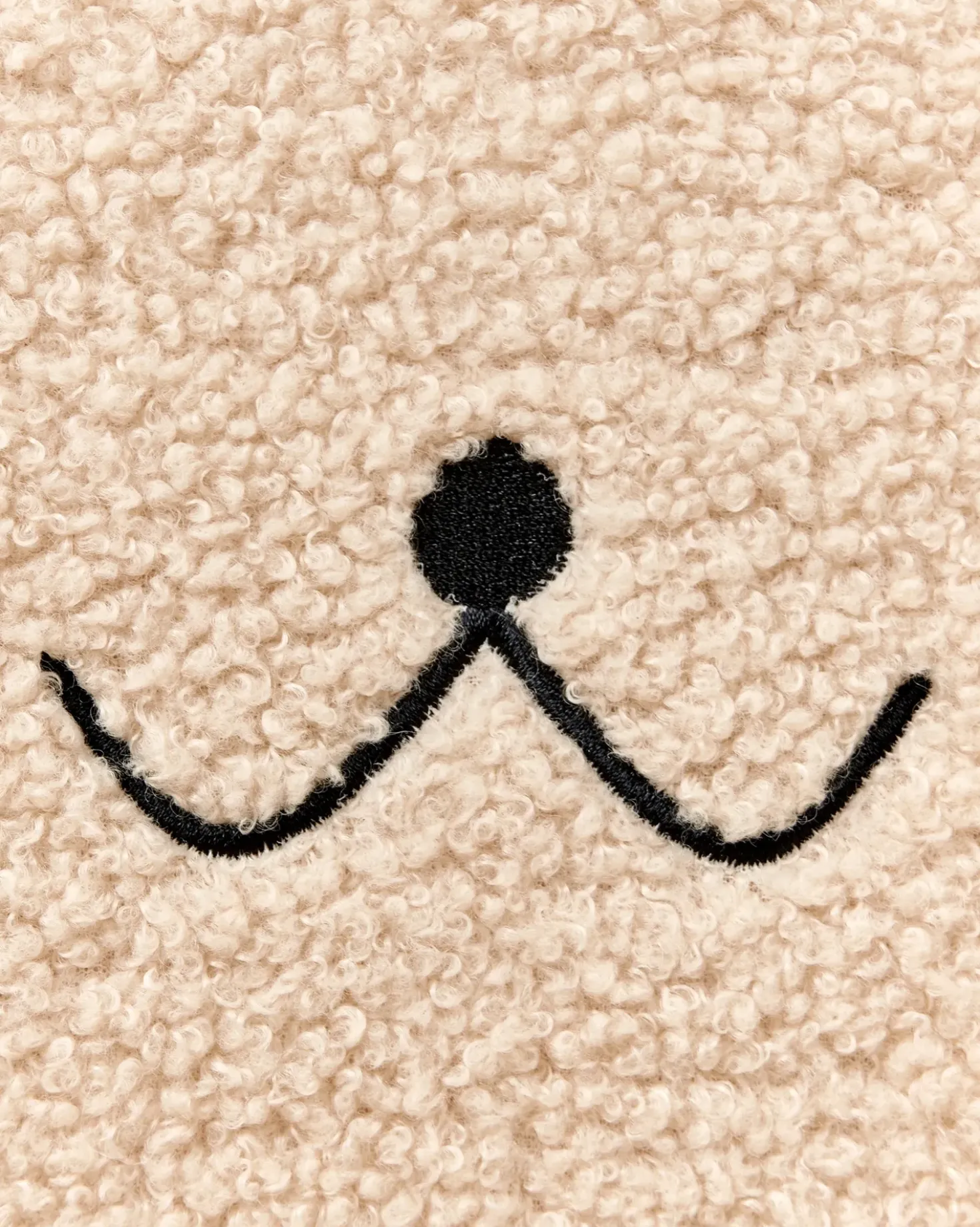 Poltrona per Bambini Gatto ZOAR Bouclé Beige