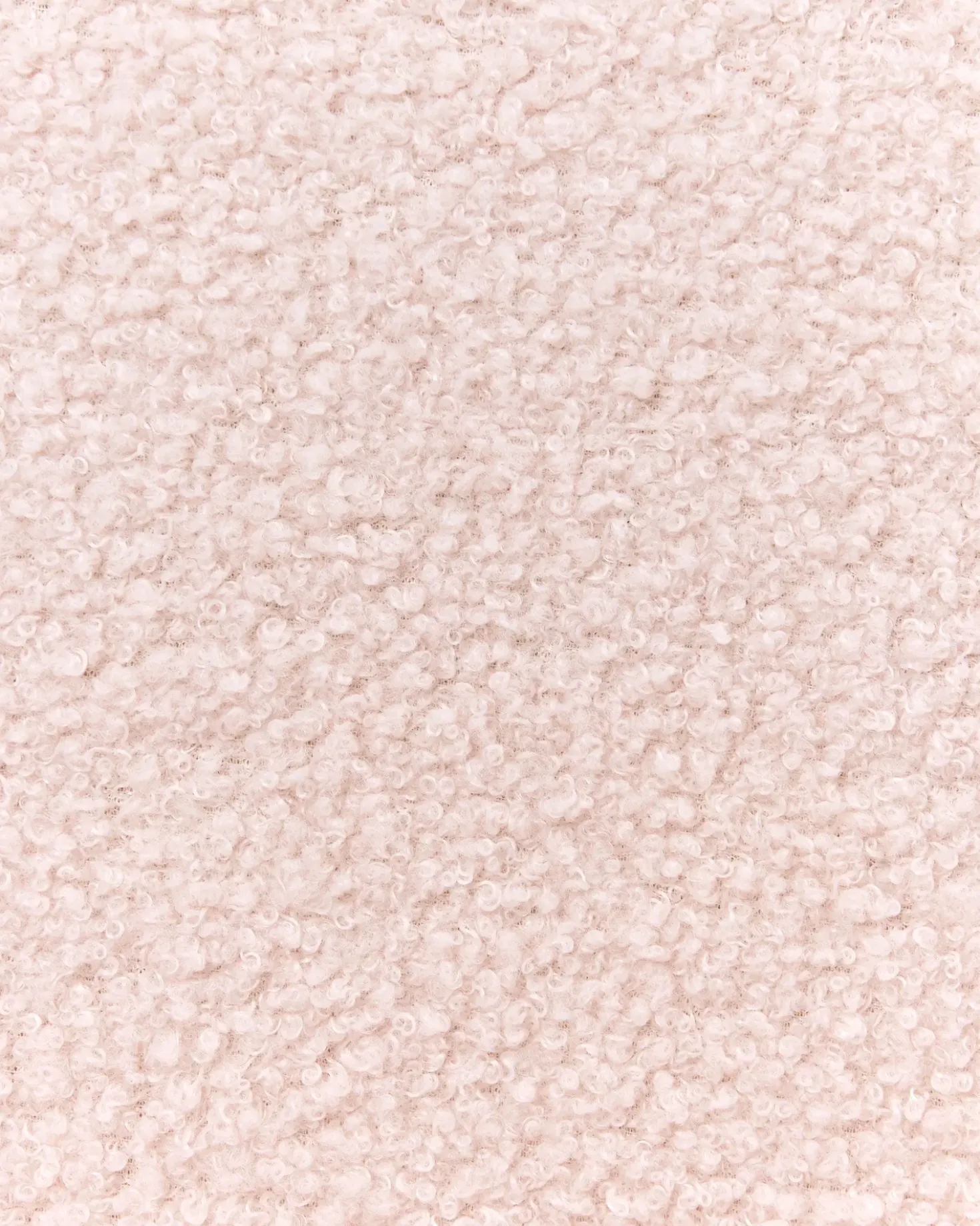 Poltrona per Bambini HEM Bouclé Rosa pastello