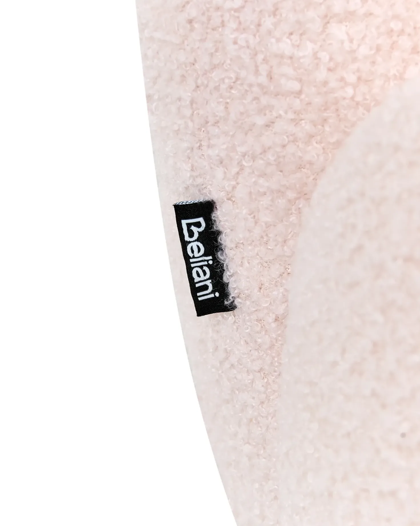 Poltrona per Bambini HEM Bouclé Rosa pastello
