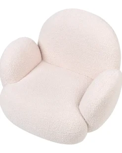 Poltrona per Bambini HEM Bouclé Rosa pastello