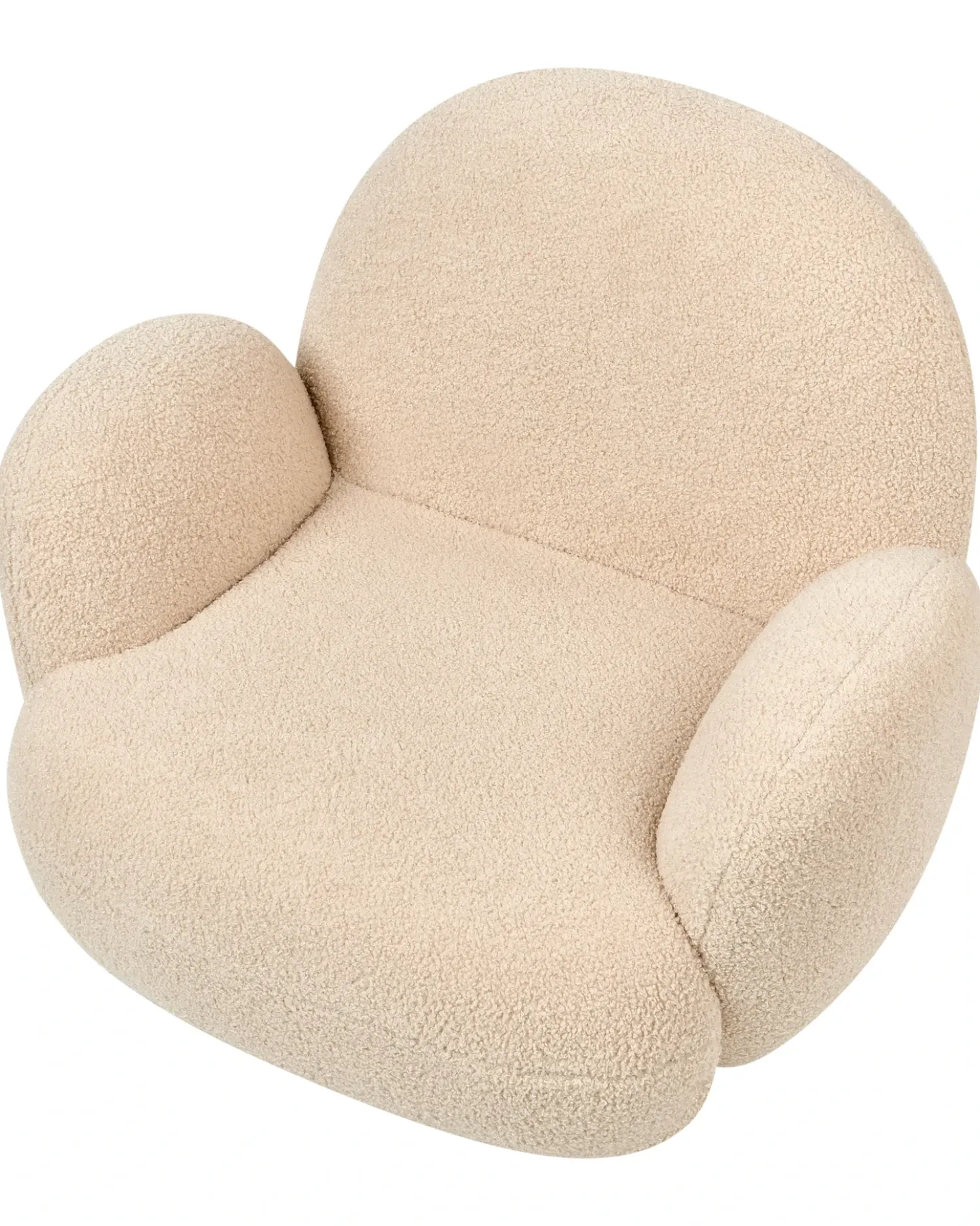 Poltrona per Bambini HEM Bouclé Beige