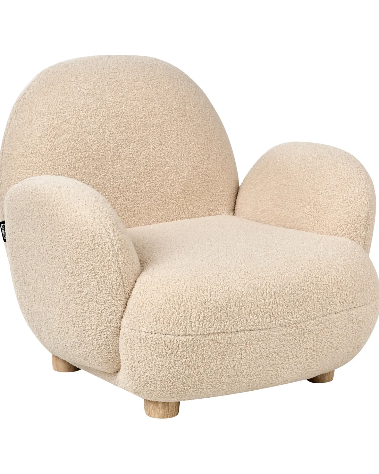 Poltrona per Bambini HEM Bouclé Beige