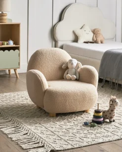 Poltrona per Bambini HEM Bouclé Beige