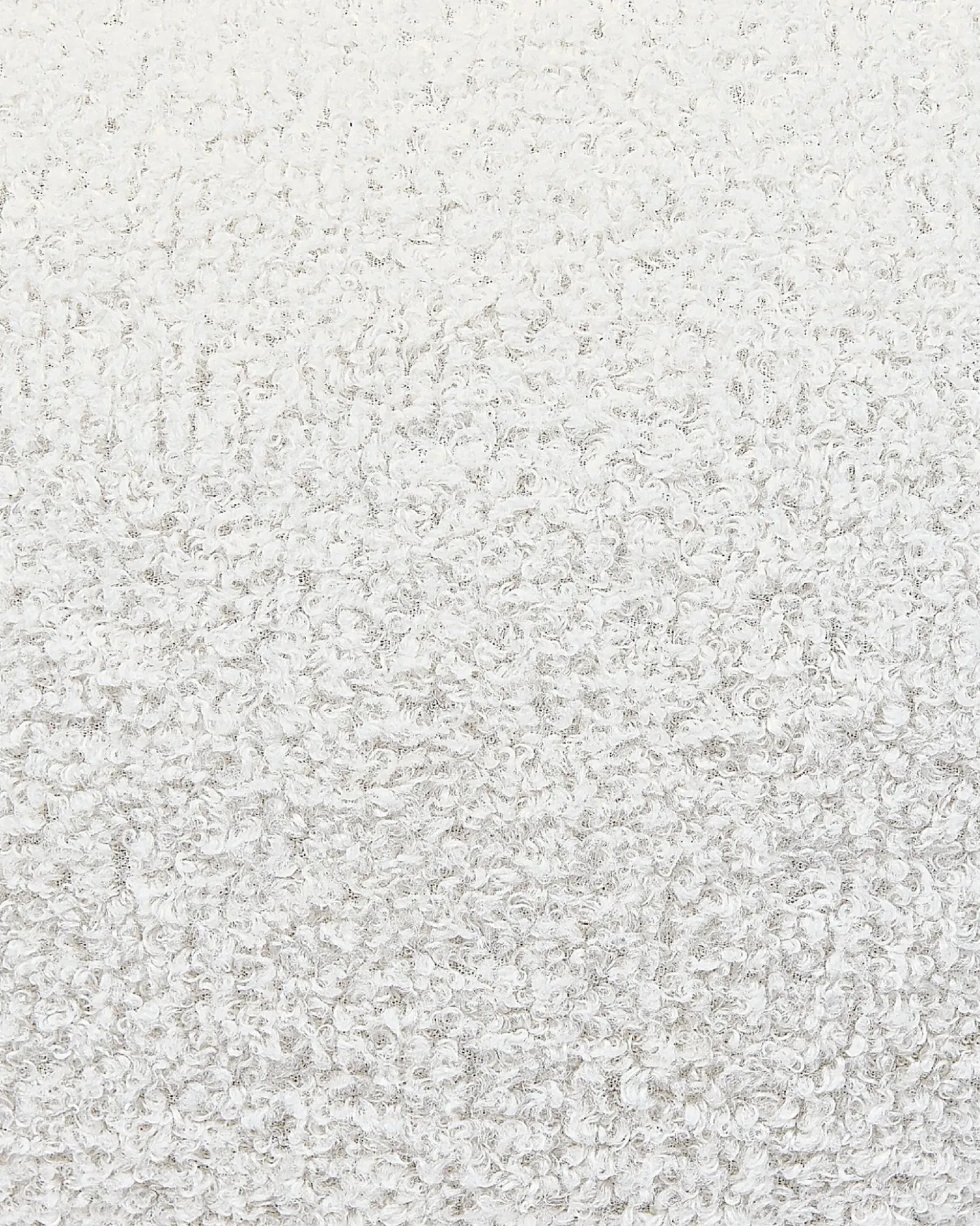 Poltrona per Bambini Panda VIBY Bouclé Bianco