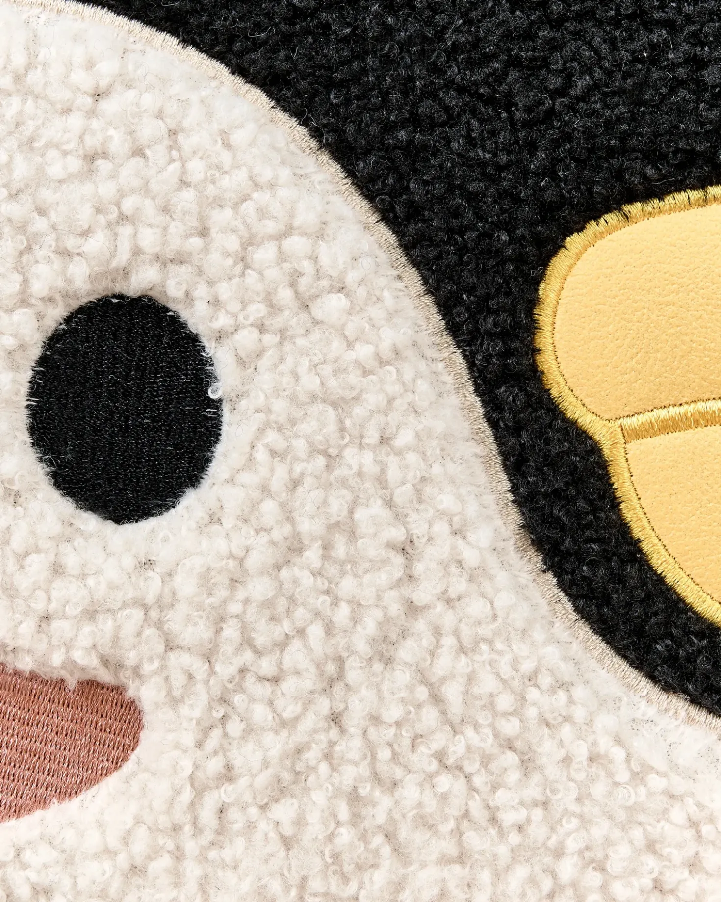 Poltrona per Bambini Pinguino FYN Bouclé Nero