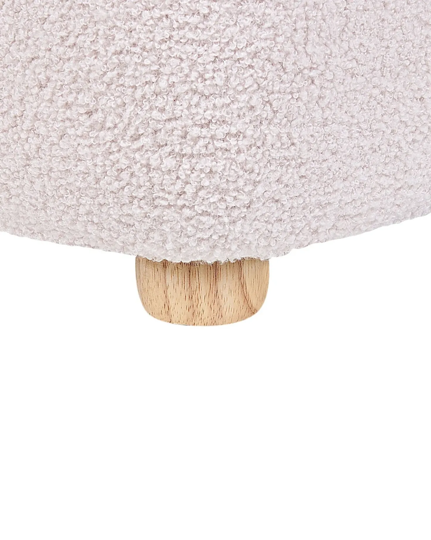 Poltrona per Bambini Unicorno LULEA Bouclé Rosa pastello
