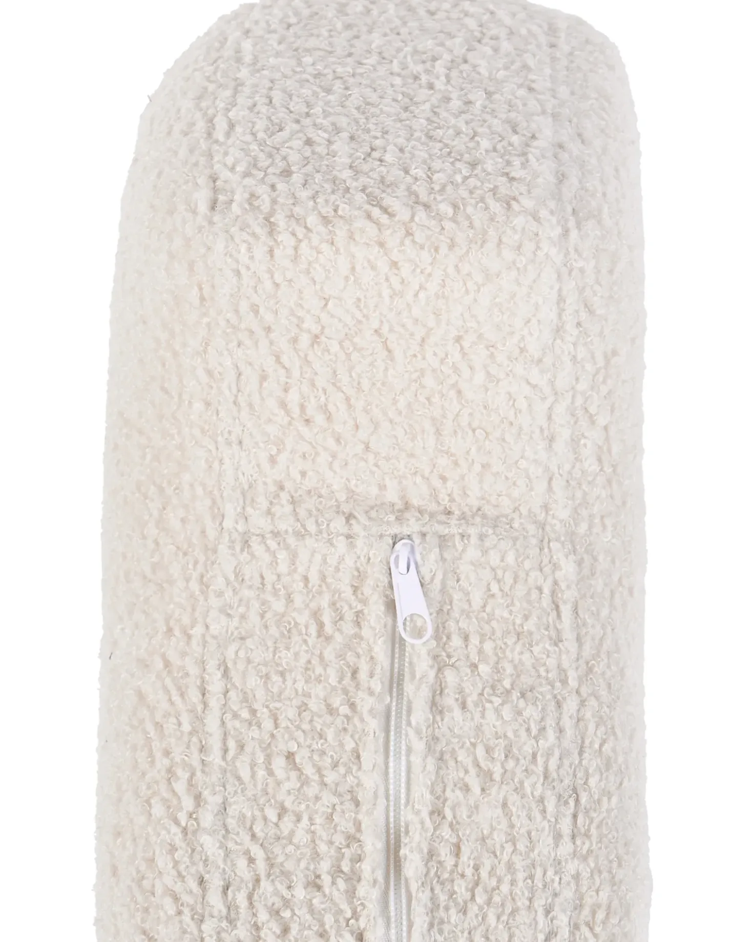 Poltrona RATTVIK Bouclé Bianco sporco