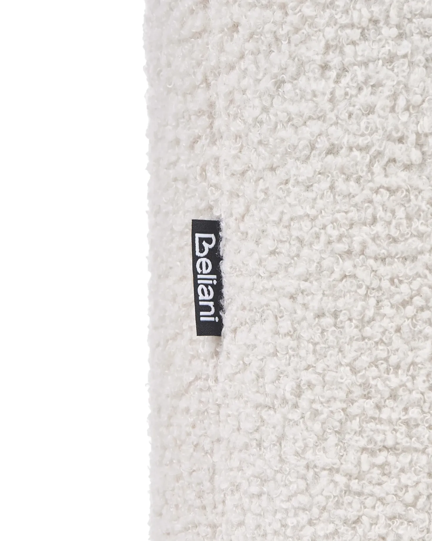 Poltrona RATTVIK Bouclé Bianco sporco