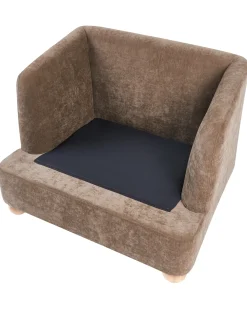 Poltrona RATTVIK Ciniglia Marrone